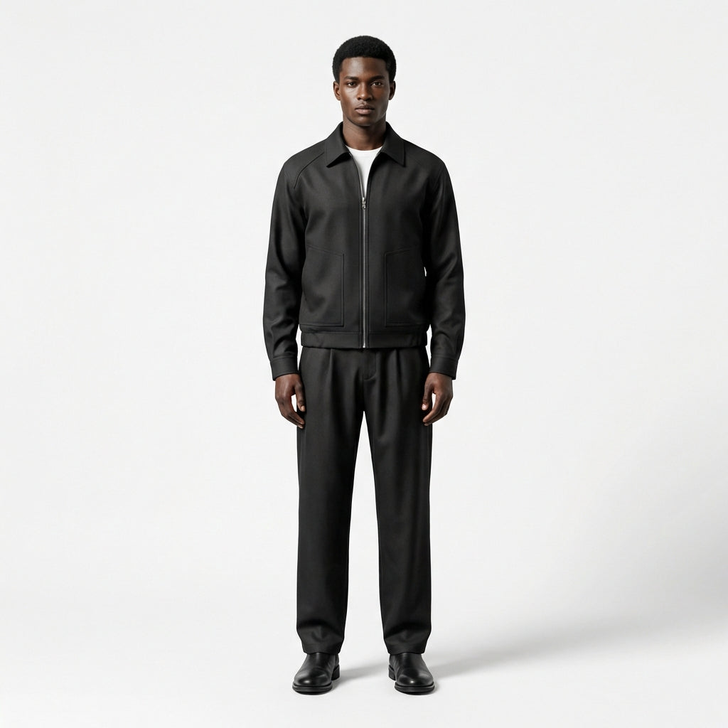 THE PARIS SUIT - BLACK (Two-Piece Set)
