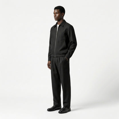 VOLTAIRE TROUSERS, BLACK