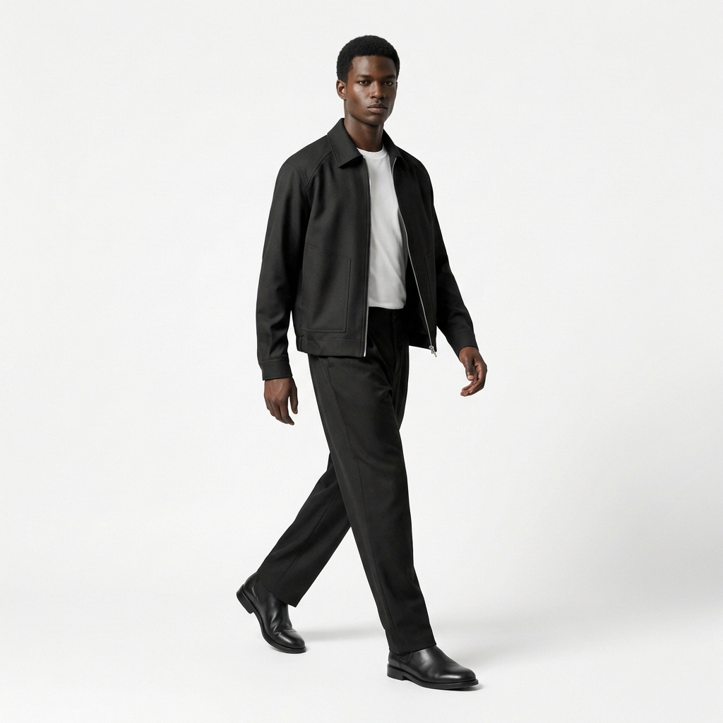 VOLTAIRE TROUSERS, BLACK