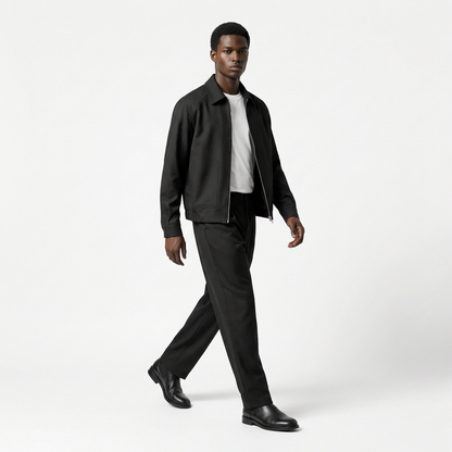 VOLTAIRE TROUSERS, BLACK