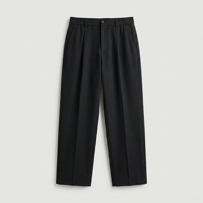 VOLTAIRE TROUSERS, BLACK