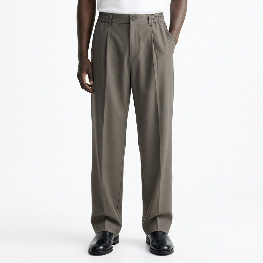 VOLTAIRE TROUSERS, BLACK