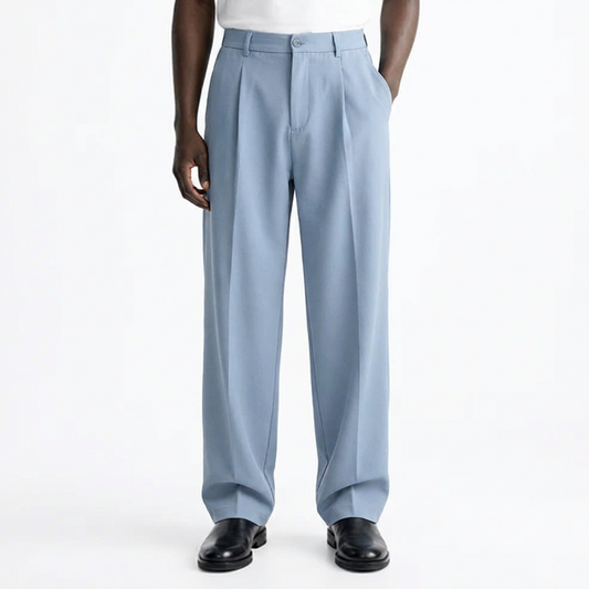 VOLTAIRE TROUSERS, BLUE