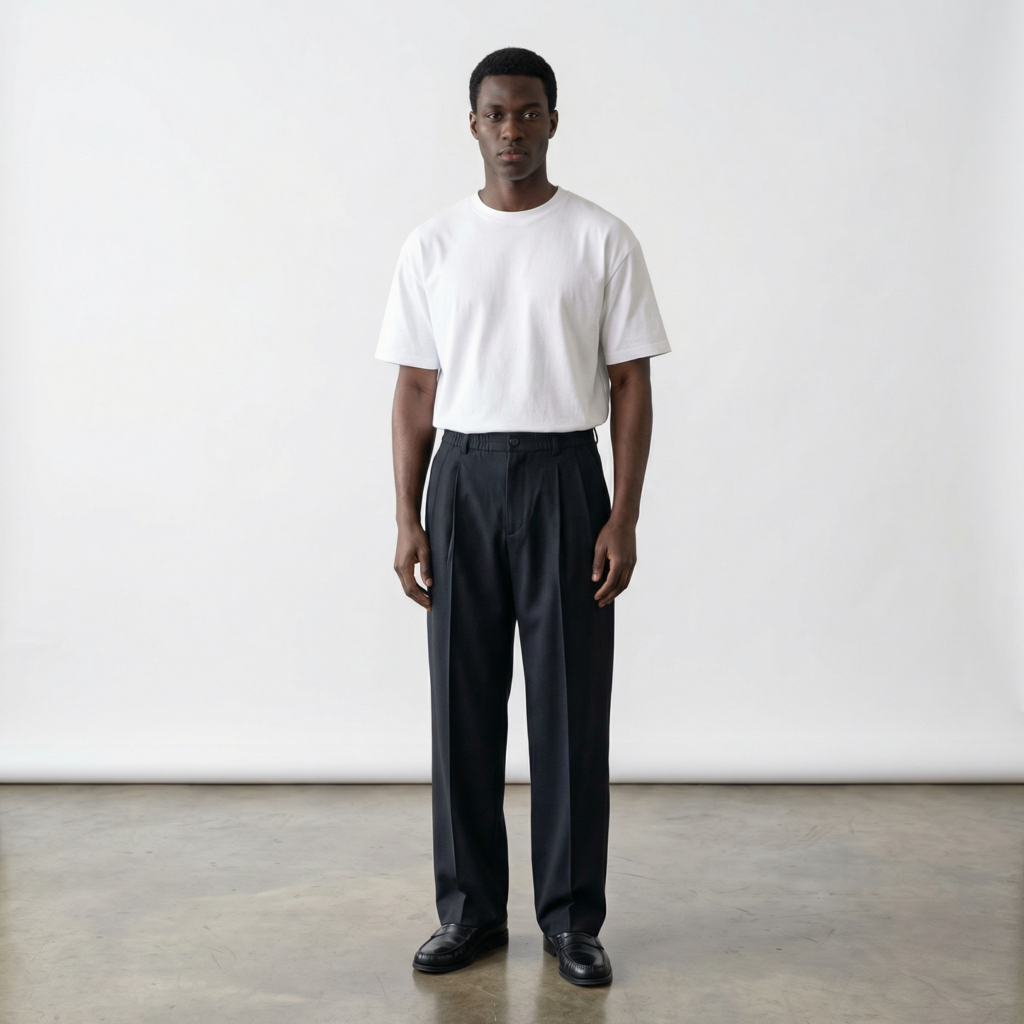 VOLTAIRE TROUSERS, BLACK