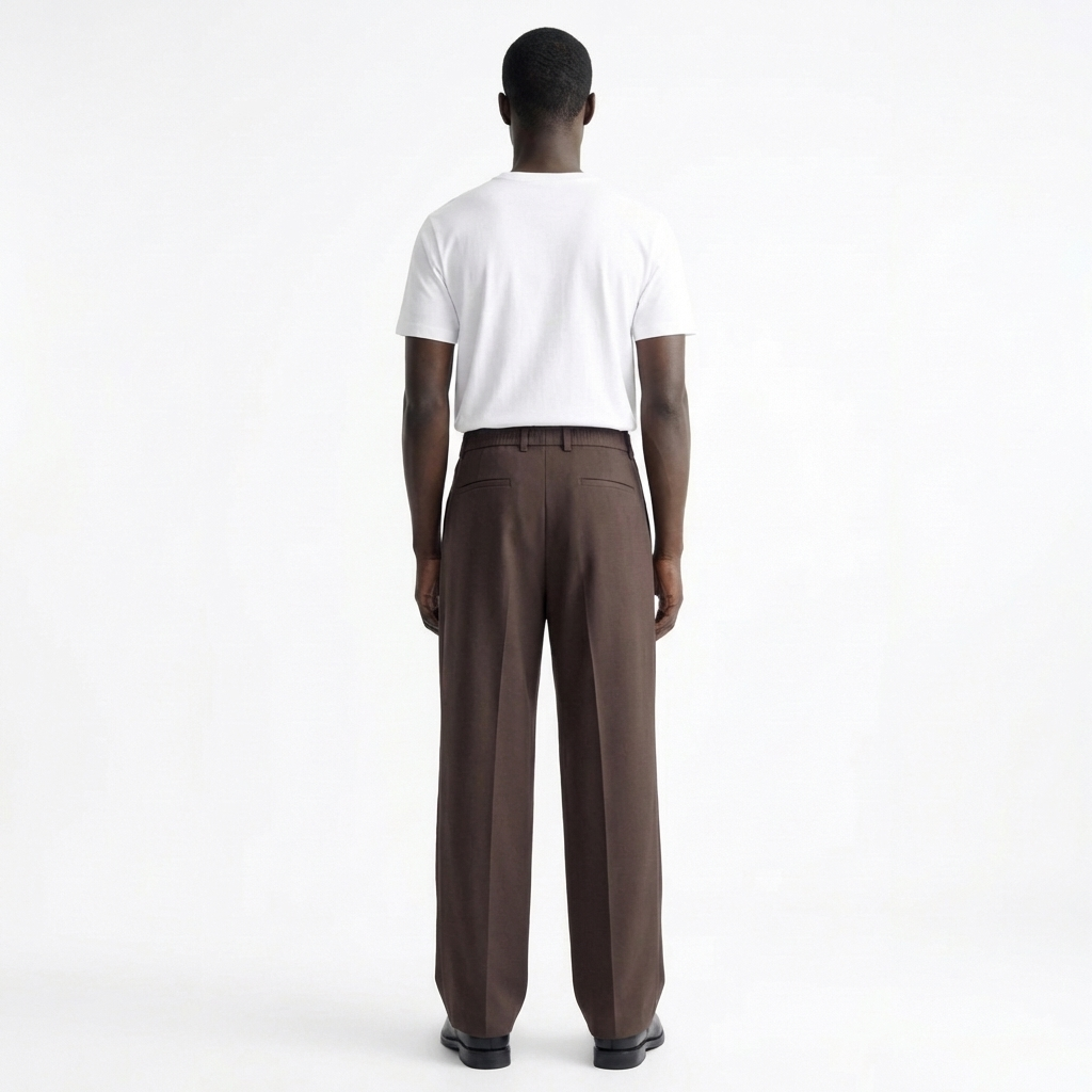 VOLTAIRE TROUSERS, BROWN